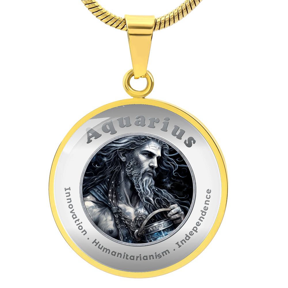 Aquarius - Affirmation Necklace - More Than CharmsMore Than Charms