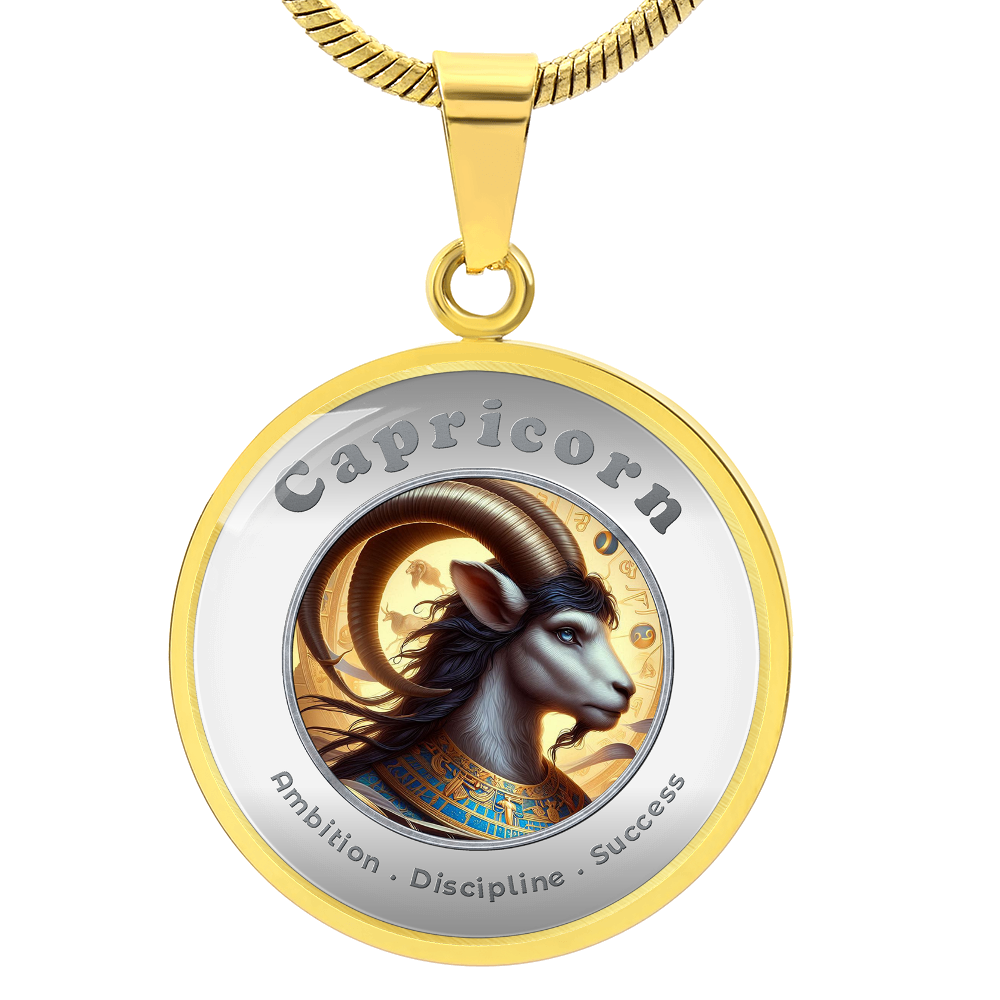 Capricorn - Affirmation Necklace - More Than CharmsMore Than Charms
