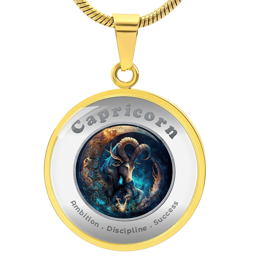 Capricorn - Affirmation Necklace - More Than CharmsMore Than Charms