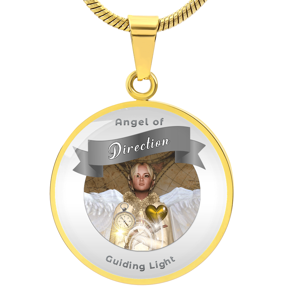 Direction - Guardian Angel Affirmation Necklace - More Than CharmsMore Than Charms