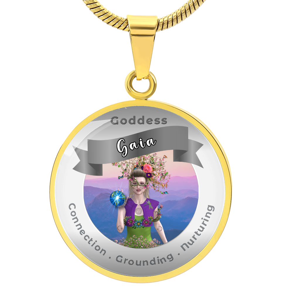 Gaia - Affirmation Necklace - More Than CharmsMore Than Charms