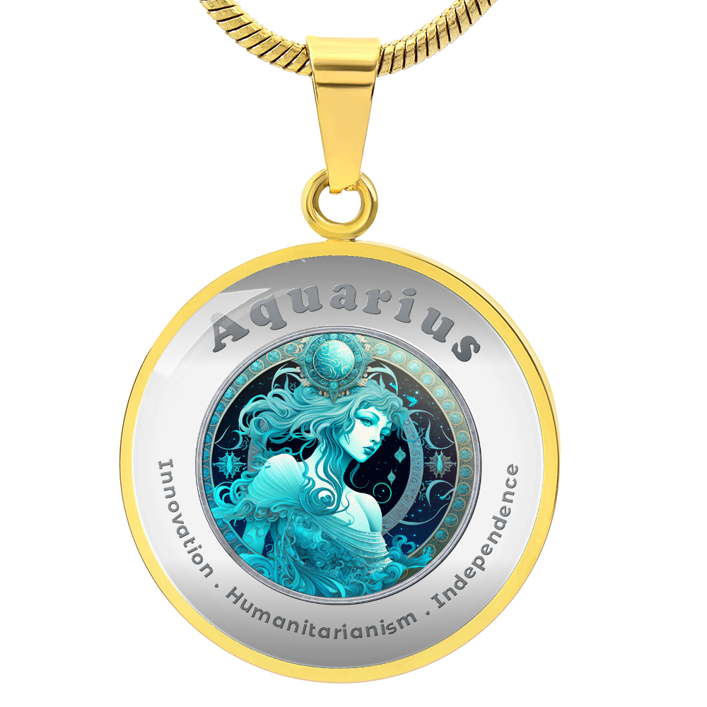 Aquarius - Affirmation Necklace - More Than CharmsMore Than Charms
