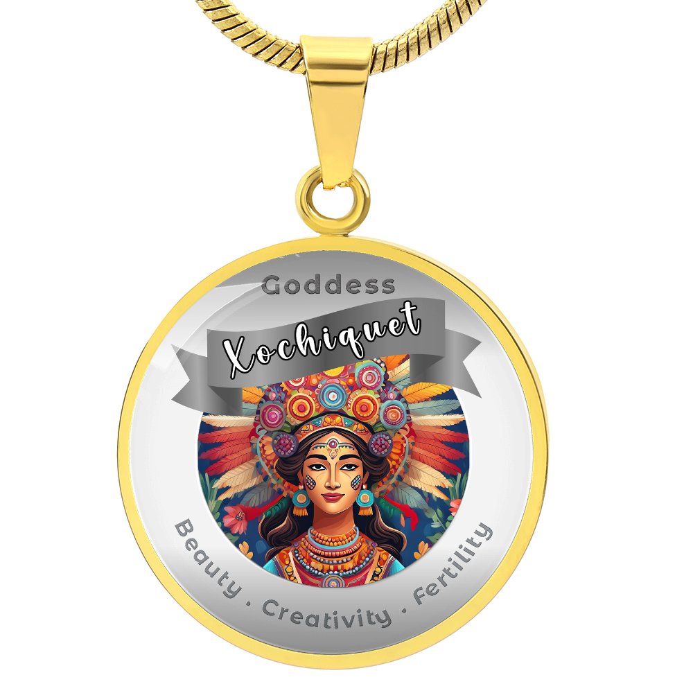 Xochiquetzal - Affirmation Necklace - More Than CharmsMore Than Charms