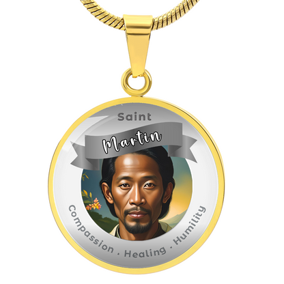 Saint Martin - Affirmation Necklace - More Than CharmsMore Than Charms
