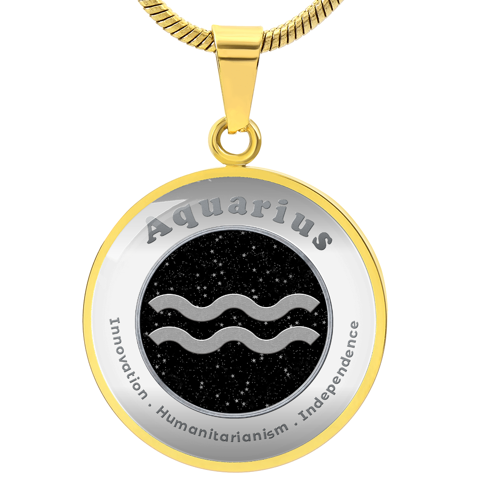 Aquarius - Affirmation Necklace - More Than CharmsMore Than Charms