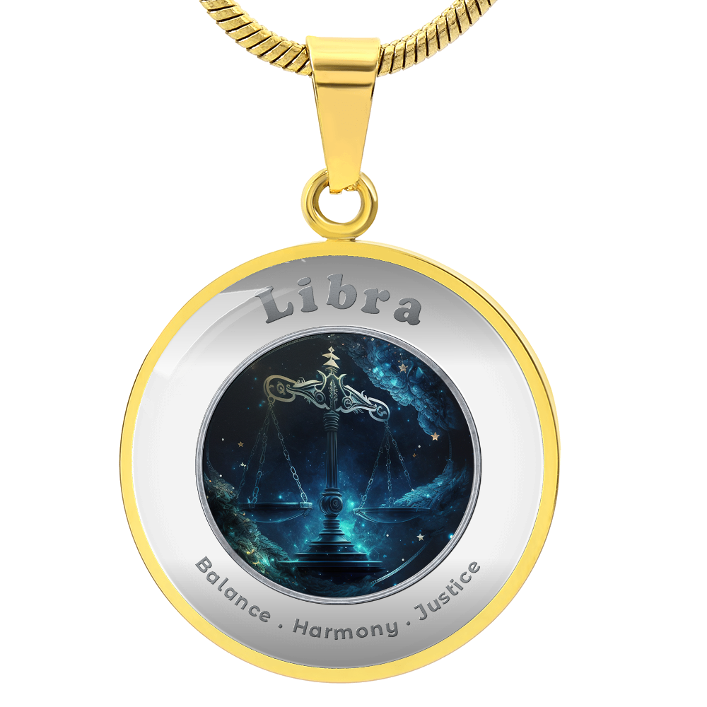 Libra- Affirmation Necklace - More Than CharmsMore Than Charms