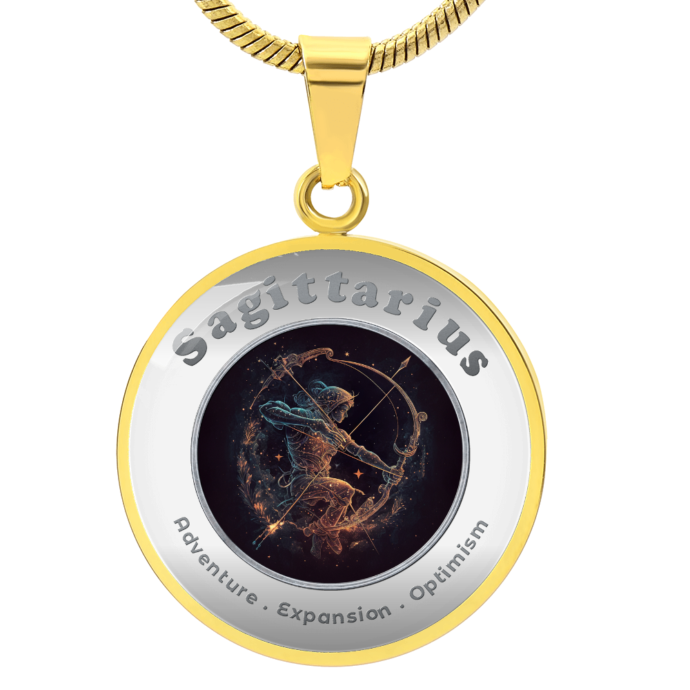 Sagittarius - Affirmation Necklace - More Than CharmsMore Than Charms