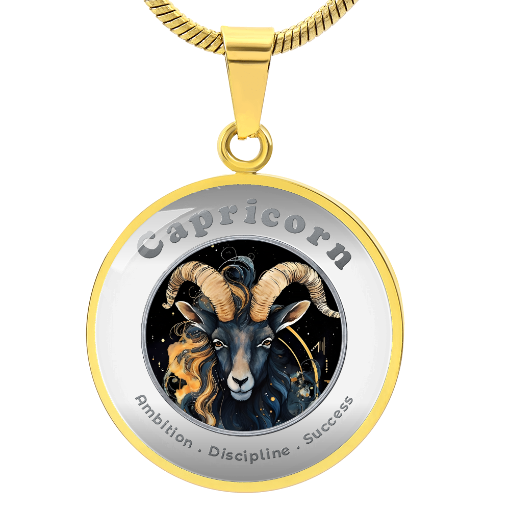 Capricorn - Affirmation Necklace - More Than CharmsMore Than Charms