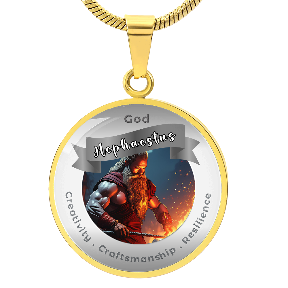 Hephaestus - Affirmation Necklace - More Than CharmsMore Than Charms