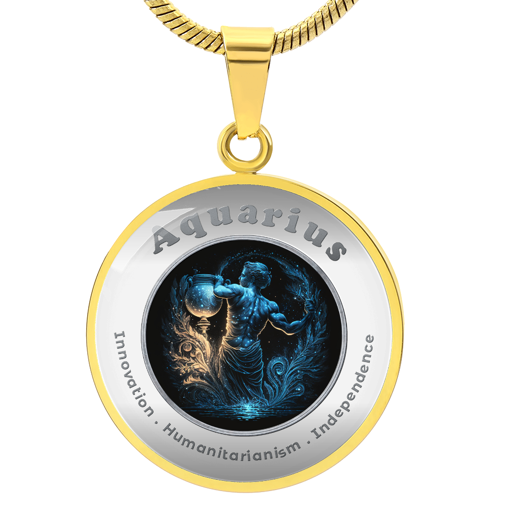 Aquarius - Affirmation Necklace - More Than CharmsMore Than Charms