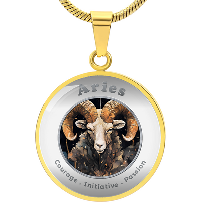 Aries - Affirmation Necklace - More Than CharmsMore Than Charms