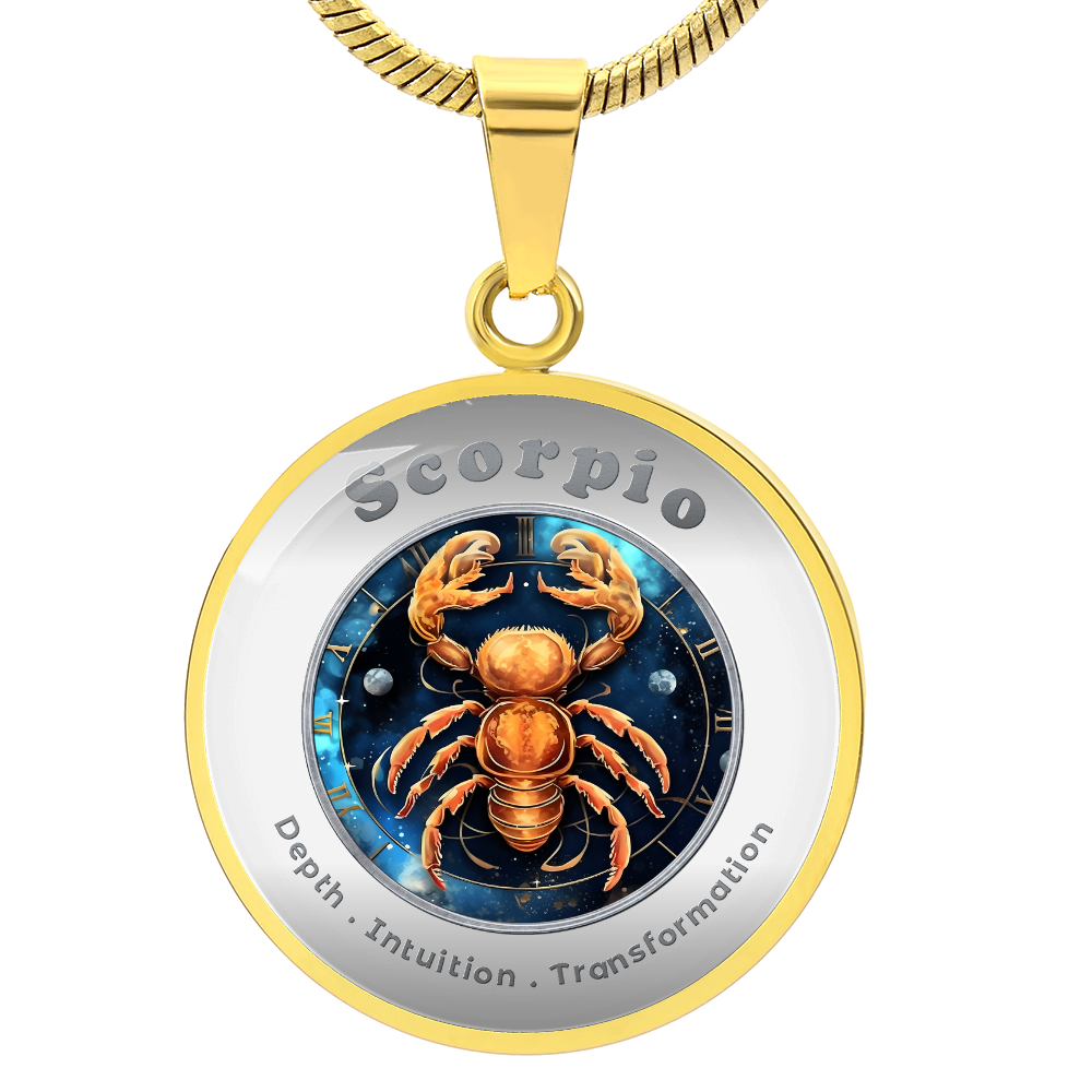 Scorpio - Affirmation Necklace - More Than CharmsMore Than Charms