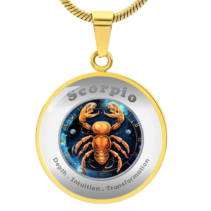 Scorpio - Affirmation Necklace - More Than CharmsMore Than Charms