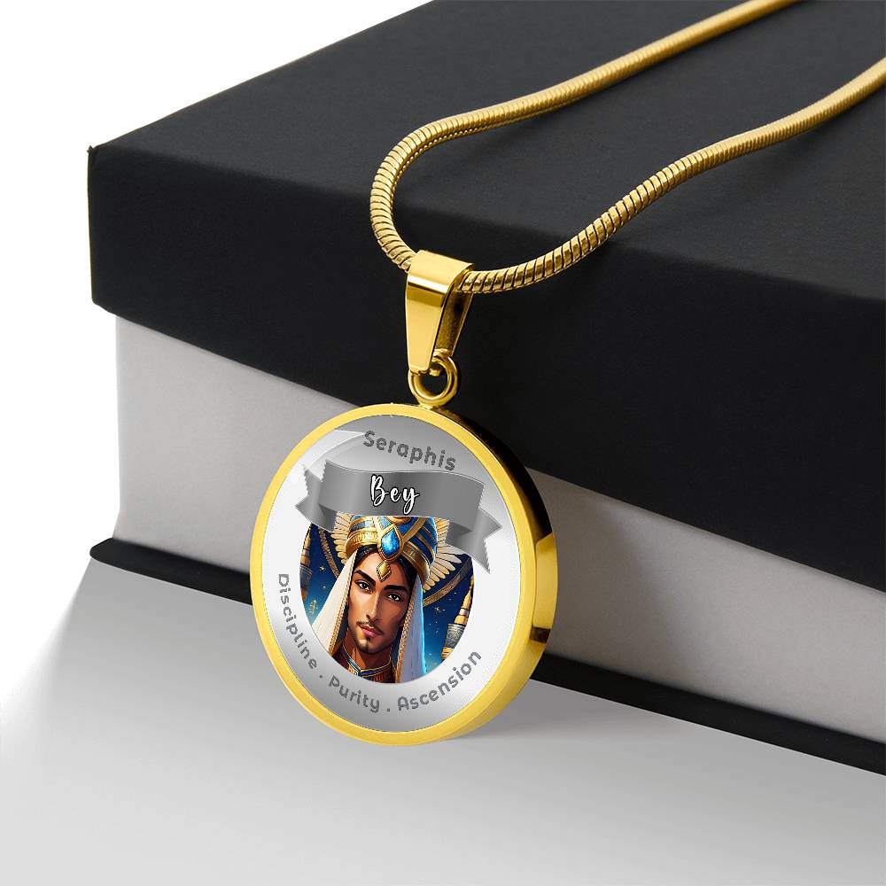 Seraphis Bay - Affirmation Necklace For Discipline, Purity & Ascension - More Than CharmsMore Than Charms