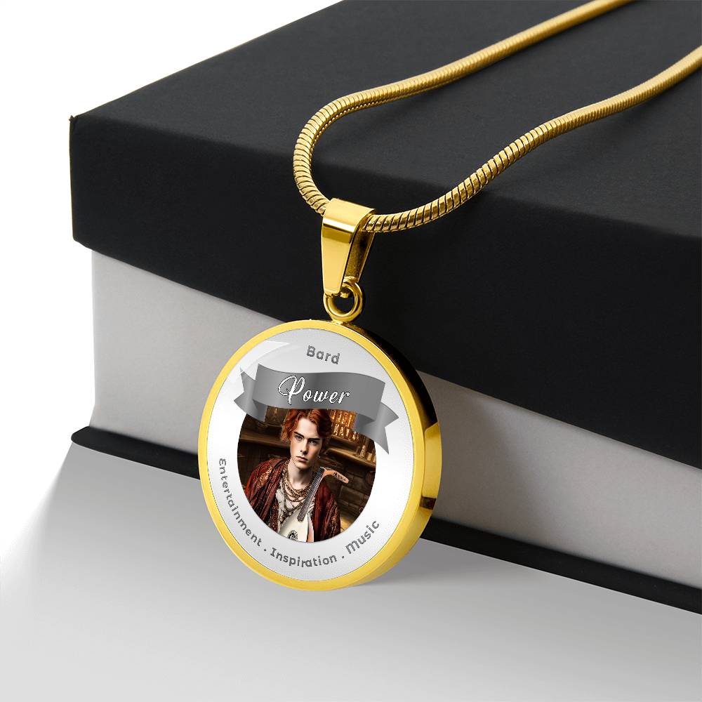 Bard - RPG Fantasy Affirmation Necklace - More Than CharmsMore Than Charms