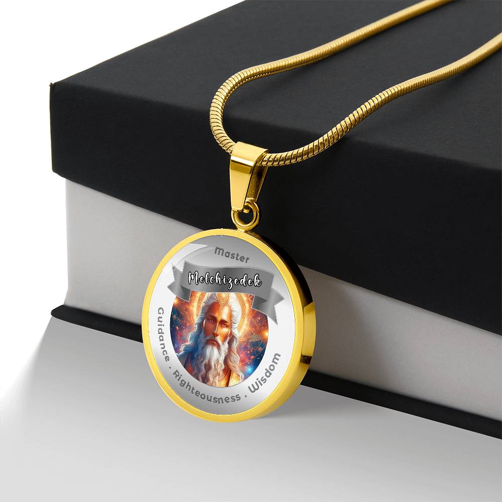 Melchizedek-- Affirmation Necklace For Guidance, Righteousness & Wisdom - More Than CharmsMore Than Charms