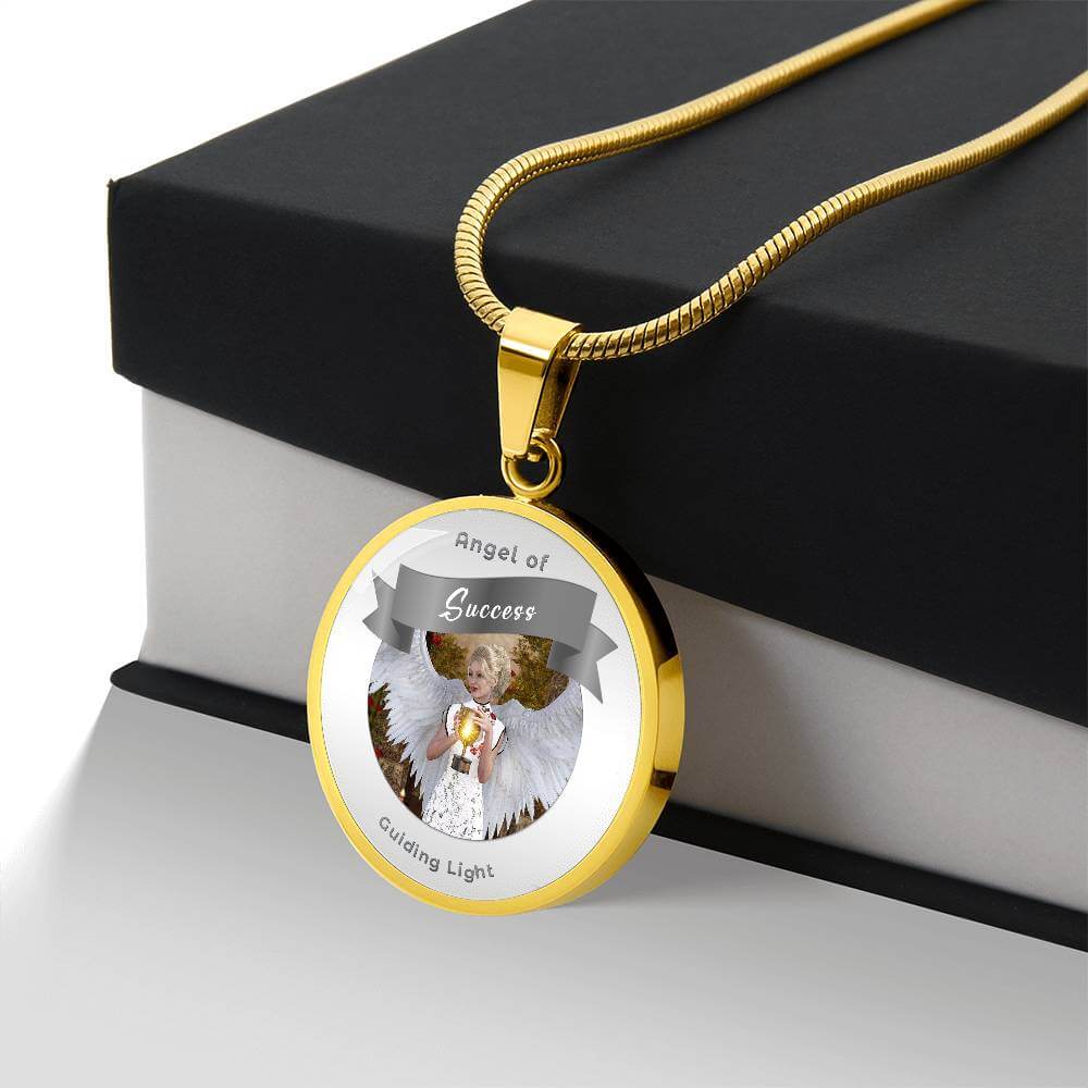 Success - Guardian Angel Affirmation Necklace - More Than CharmsMore Than Charms