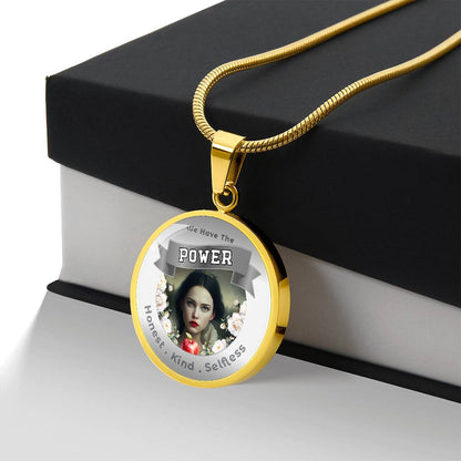 White As Snow - Affirmation Necklace - More Than CharmsMore Than Charms