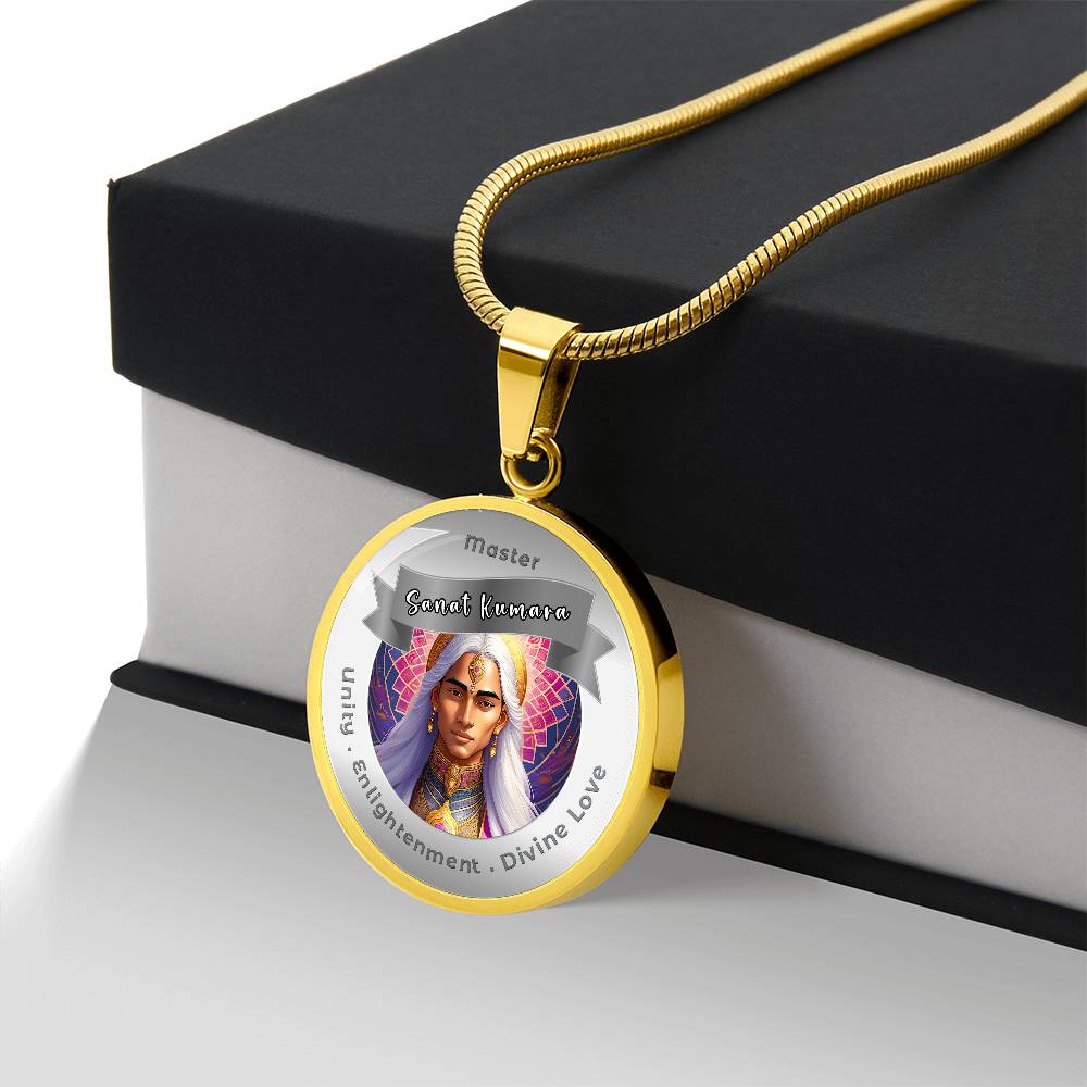 Sanat Kumara - Affirmation Necklace For Unity, Enlightenment & Divine Love - More Than CharmsMore Than Charms