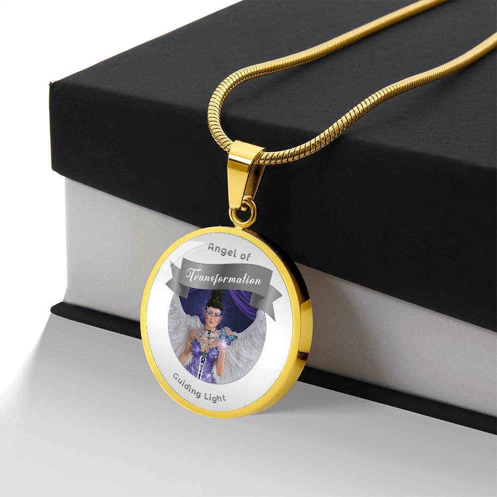 Transformation - Guardian Angel Affirmation Necklace - More Than CharmsMore Than Charms