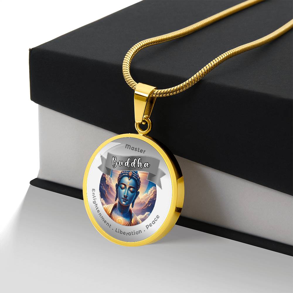 Buddha - Affirmation Necklace For Enlightenment, Liberation & Peace - More Than CharmsMore Than Charms