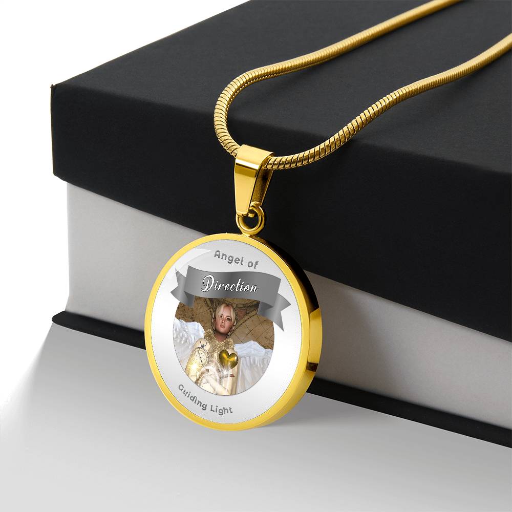 Direction - Guardian Angel Affirmation Necklace - More Than CharmsMore Than Charms