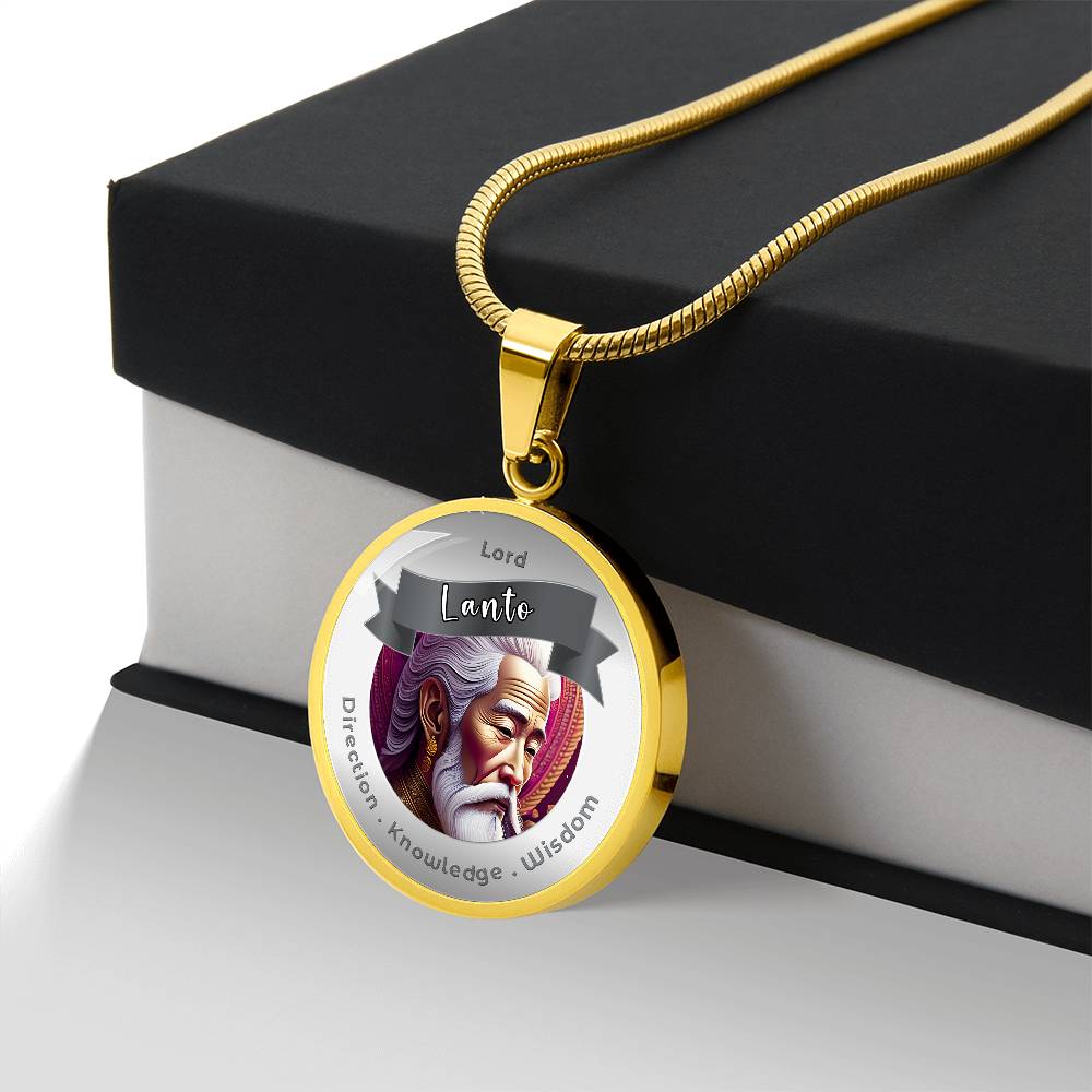 Lord Lanto Affirmation Necklace For Direction, Knowledge & Wisdom - More Than CharmsMore Than Charms