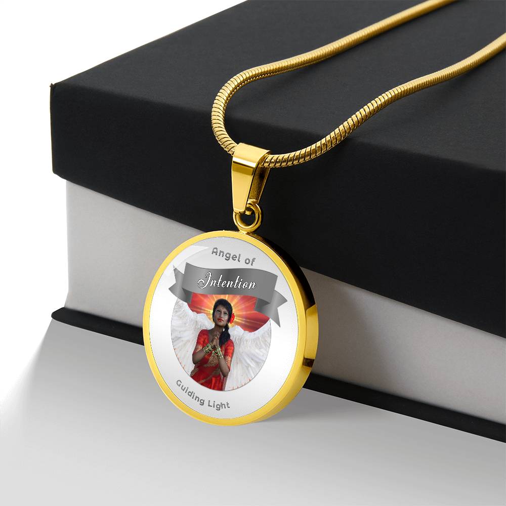 Intention - Guardian Angel Affirmation Necklace - More Than CharmsMore Than Charms