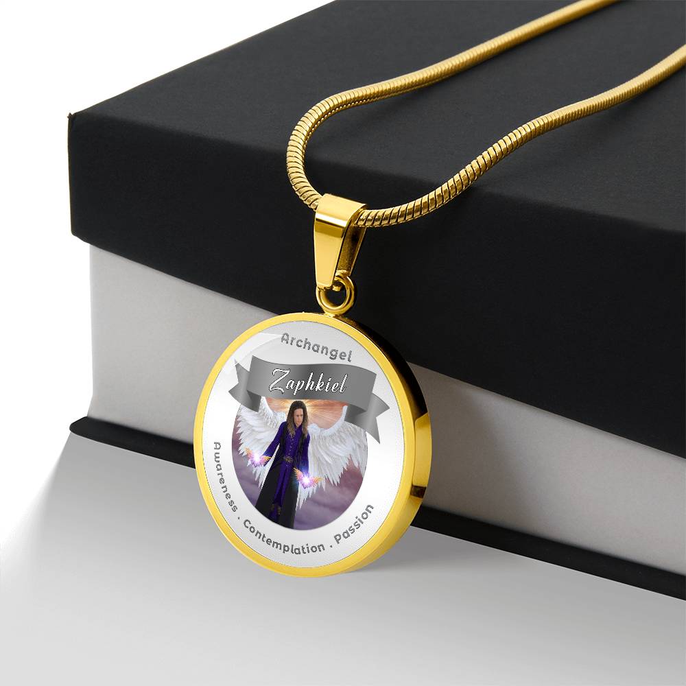 Archangel Zaphkiel - Affirmation Necklace - More Than CharmsMore Than Charms