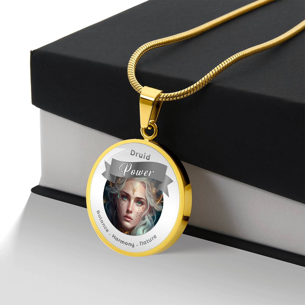 Druid - RPG Fantasy Affirmation Necklace - More Than CharmsMore Than Charms