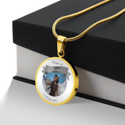 Dream - Guardian Angel Affirmation Necklace - More Than CharmsMore Than Charms