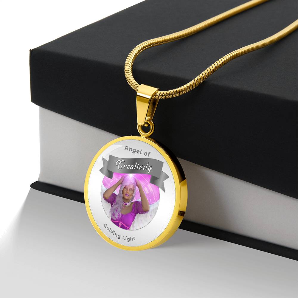 Creativity - Guardian Angel Affirmation Necklace - More Than CharmsMore Than Charms