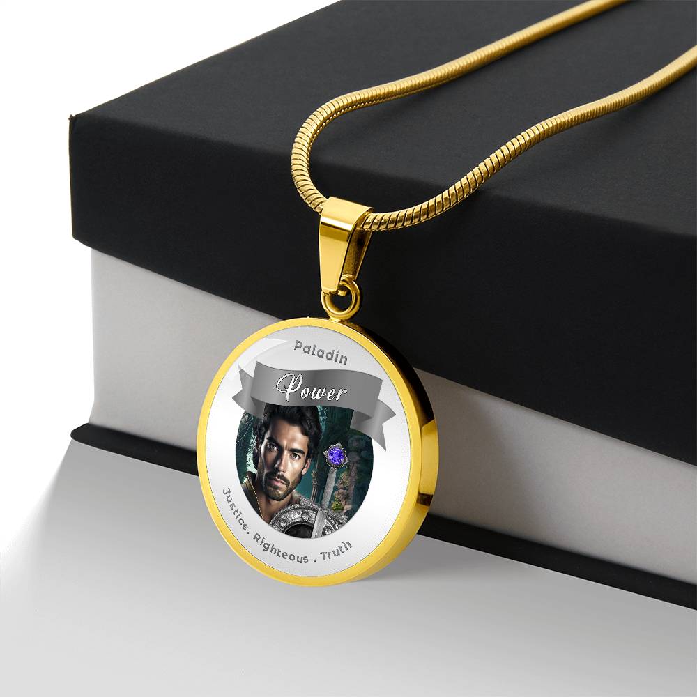 Paladin - RPG Fantasy Affirmation Necklace - More Than CharmsMore Than Charms