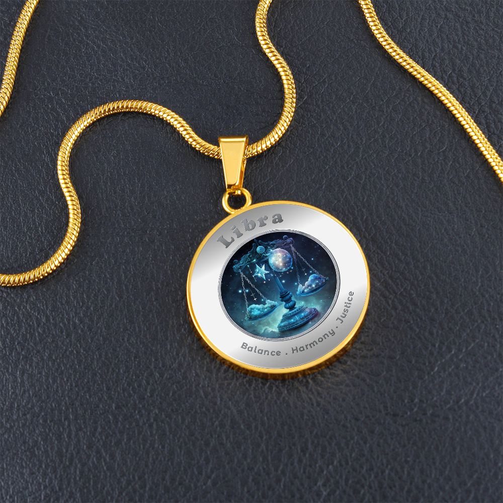 Libra- Affirmation Necklace - More Than CharmsMore Than Charms