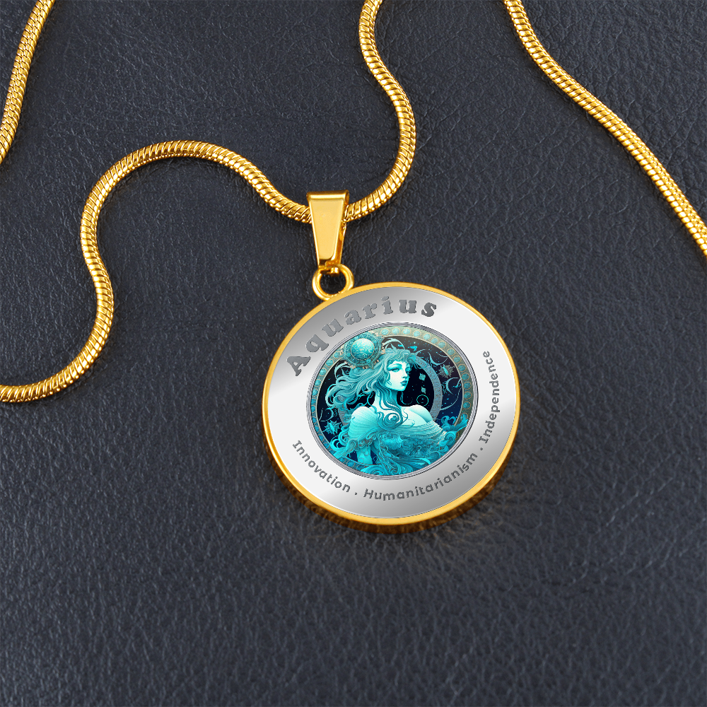 Aquarius - Affirmation Necklace - More Than CharmsMore Than Charms