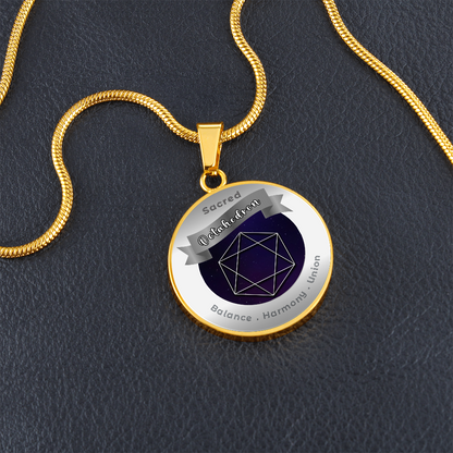 Octahedron - Balance Harmony Union - Affirmation Necklace - More Than CharmsMore Than Charms