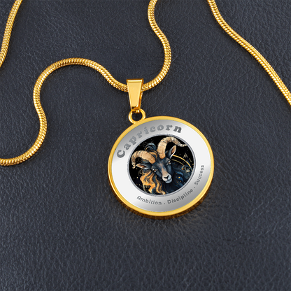 Capricorn - Affirmation Necklace - More Than CharmsMore Than Charms