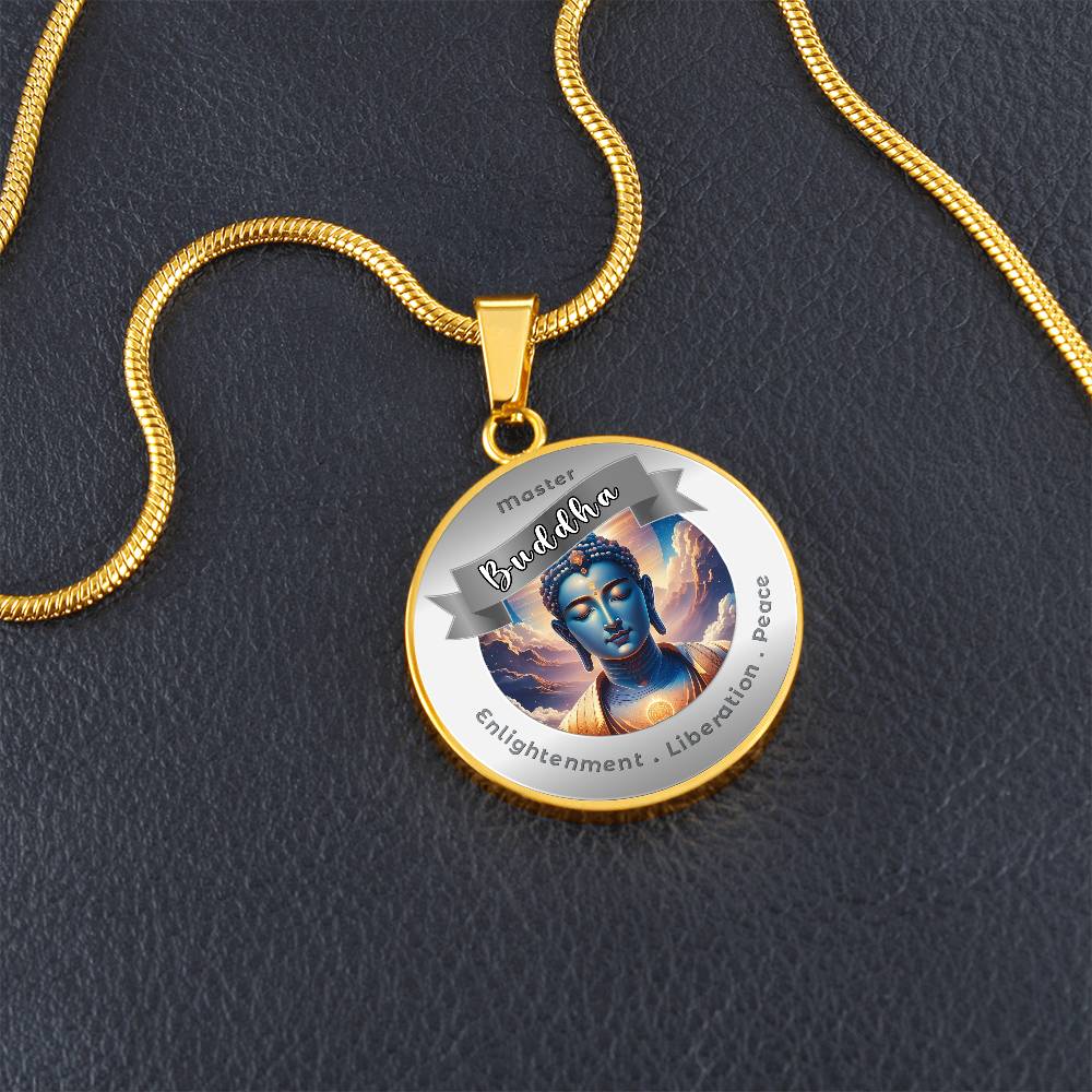Buddha - Affirmation Necklace For Enlightenment, Liberation & Peace - More Than CharmsMore Than Charms
