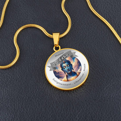 Buddha - Affirmation Necklace For Enlightenment, Liberation & Peace - More Than CharmsMore Than Charms