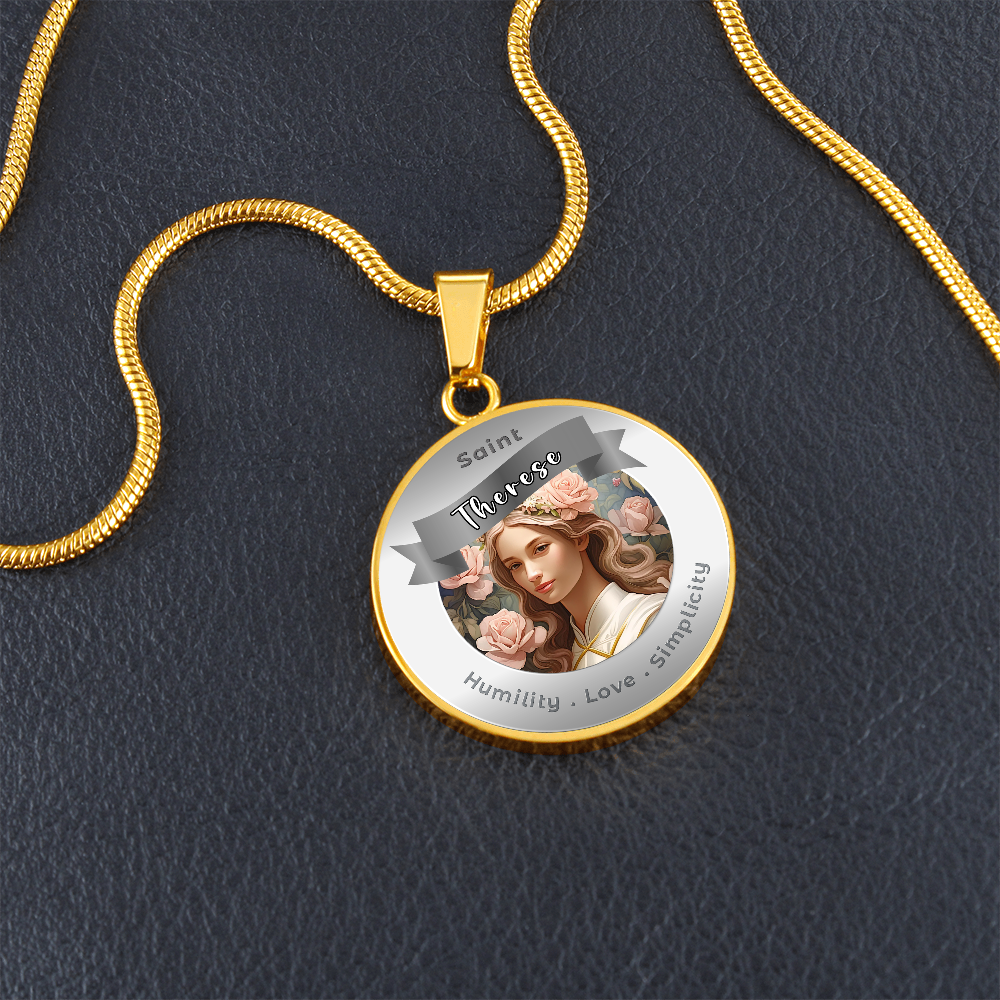 SaintThérèse - Affirmation Necklace - More Than CharmsMore Than Charms