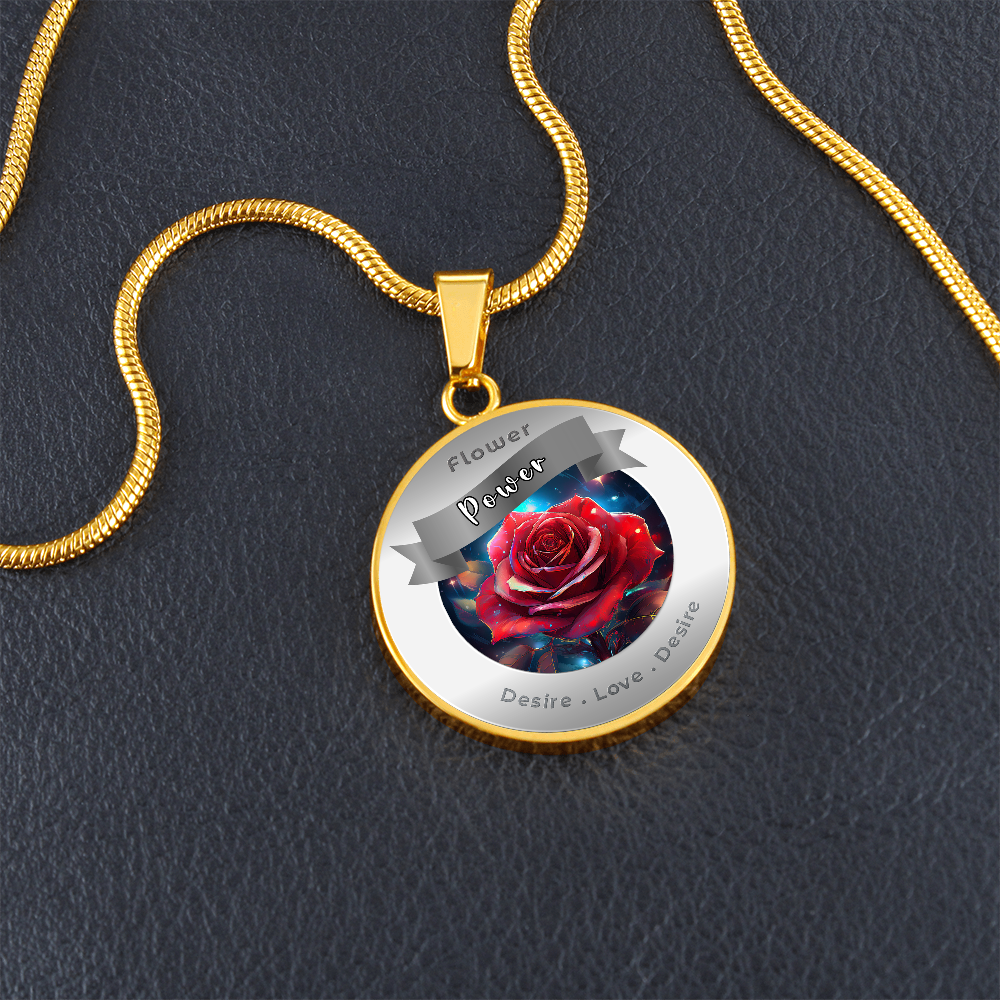 Rose - Affirmation Necklace - More Than CharmsMore Than Charms