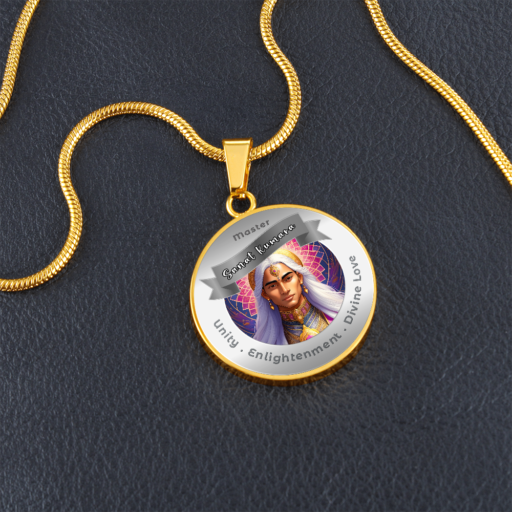 Sanat Kumara - Affirmation Necklace For Unity, Enlightenment & Divine Love - More Than CharmsMore Than Charms