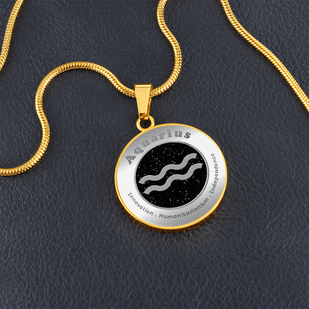 Aquarius - Affirmation Necklace - More Than CharmsMore Than Charms