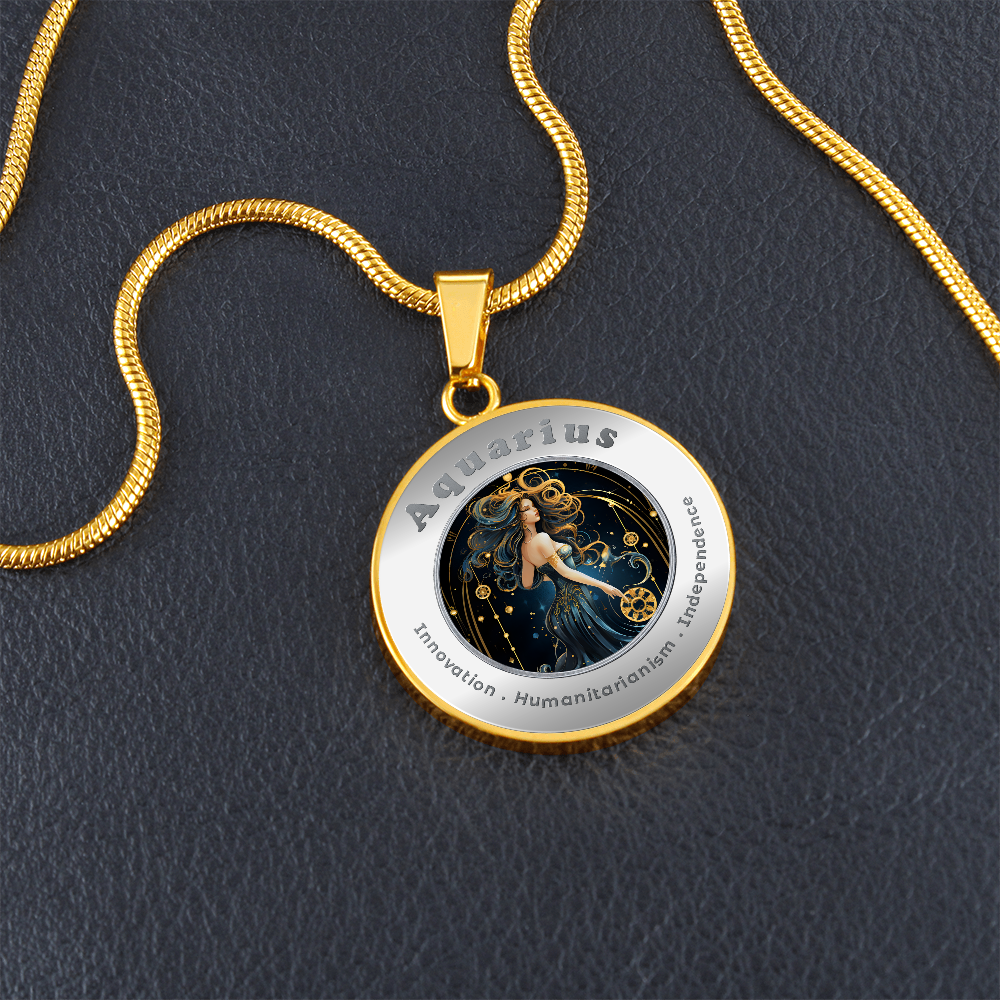 Aquarius - Affirmation Necklace - More Than CharmsMore Than Charms