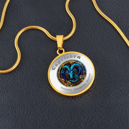 Capricorn - Affirmation Necklace - More Than CharmsMore Than Charms
