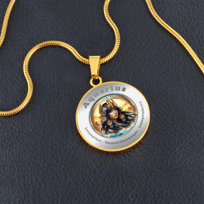 Aquarius - Affirmation Necklace - More Than CharmsMore Than Charms