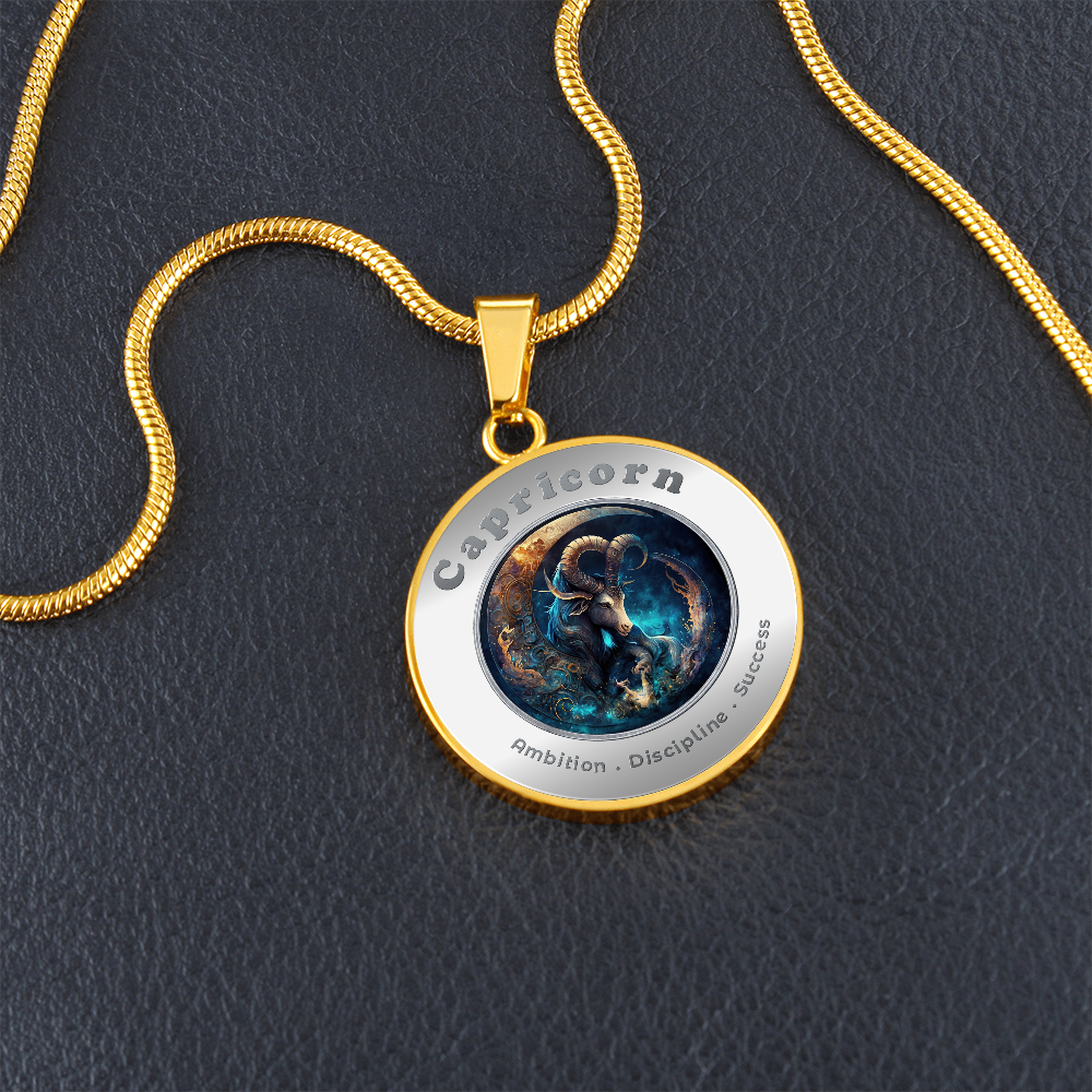 Capricorn - Affirmation Necklace - More Than CharmsMore Than Charms