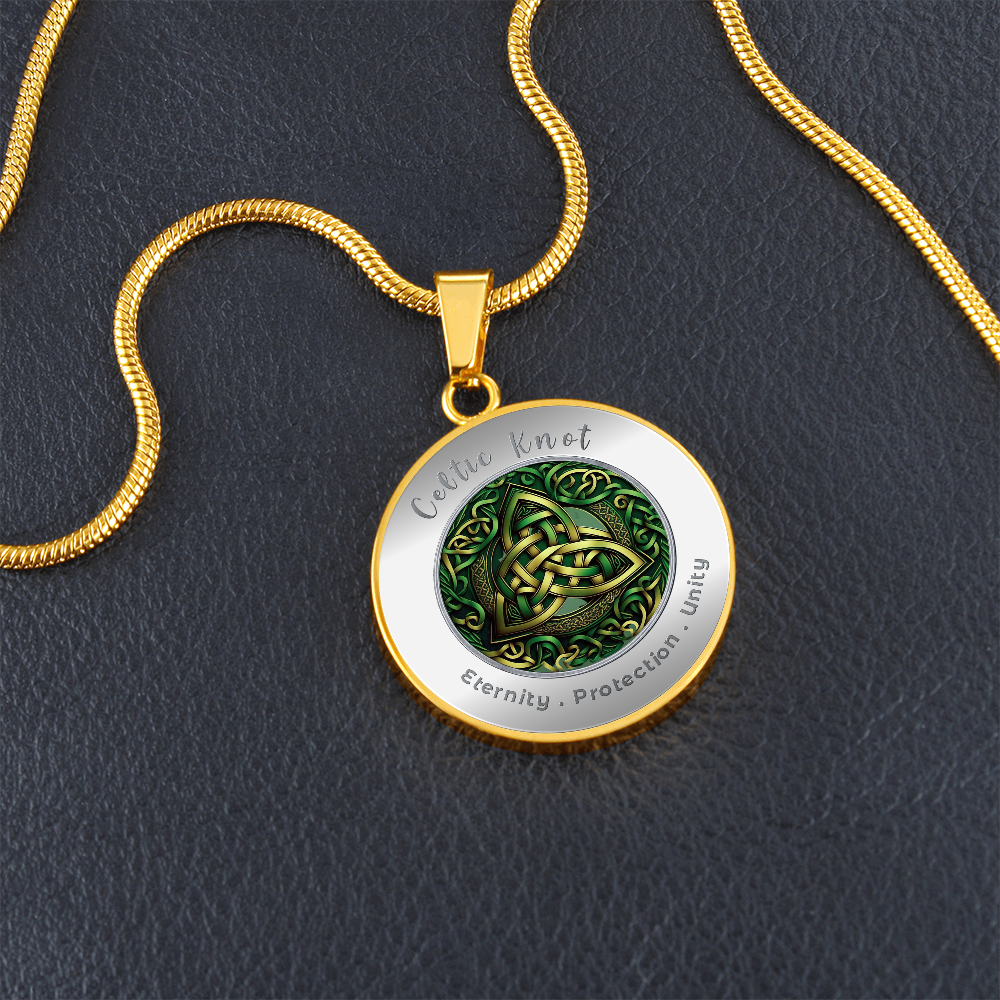 Celtic Knot - Eternity Unity Protection - Affirmation Necklace - More Than CharmsMore Than Charms