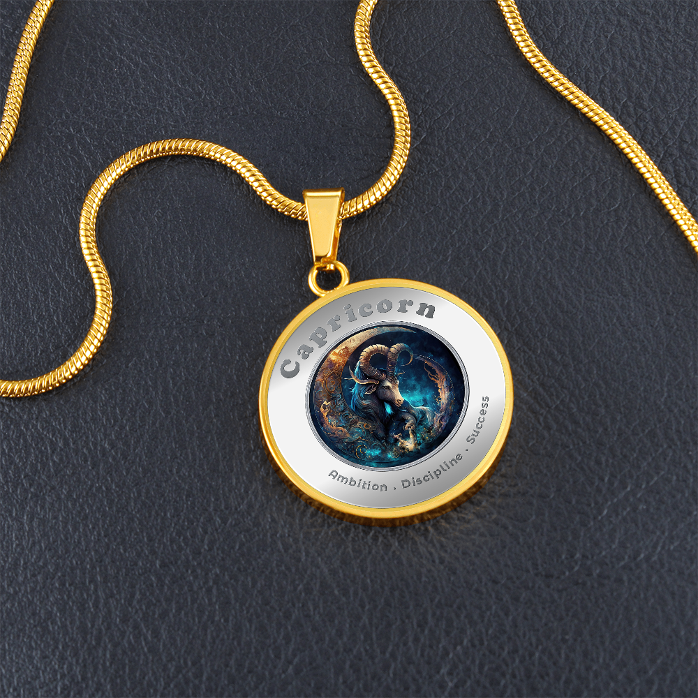 Capricorn - Affirmation Necklace - More Than CharmsMore Than Charms