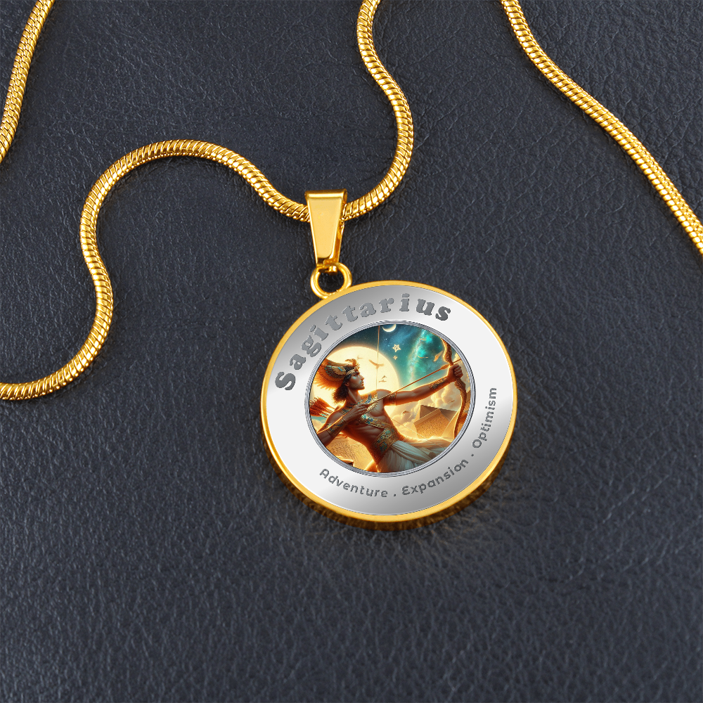 Sagittarius - Affirmation Necklace - More Than CharmsMore Than Charms